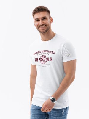 T-shirt męski Ombre Clothing ze sklepu: ombre w kategorii: T-shirty męskie - zdjęcie 2F79836-D9D-2071_126024