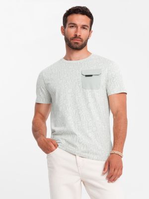 T-shirt męski casualowy na wiosnę Ombre Clothing ze sklepu: ombre w kategorii: T-shirty męskie - zdjęcie 2F79836-D9D-2071_126130