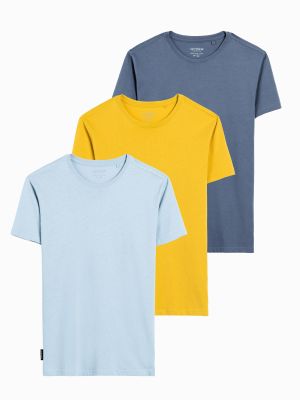 T-shirt męski casual Ombre Clothing ze sklepu: ombre w kategorii: T-shirty męskie - zdjęcie 2F79836-D9D-2071_126784