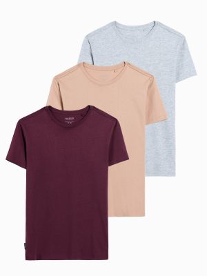T-shirt męski casual Ombre Clothing ze sklepu: ombre w kategorii: T-shirty męskie - zdjęcie 2F79836-D9D-2071_126784