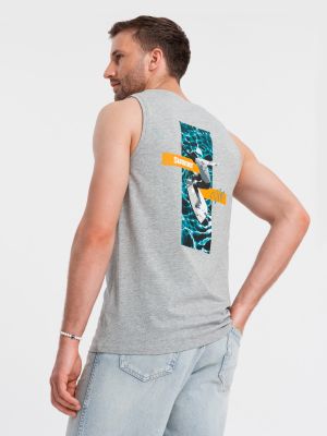T-shirt męski casualowy Ombre Clothing ze sklepu: ombre w kategorii: T-shirty męskie - zdjęcie 2F79836-D9D-2071_126839