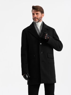 Płaszcz męski na jesień Ombre Clothing ze sklepu: ombre w kategorii: Płaszcze męskie - zdjęcie 2F79836-D9D-2071_127002-4
