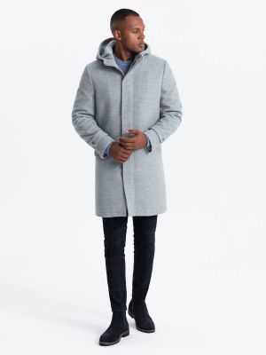 Płaszcz męski młodzieżowy Ombre Clothing ze sklepu: ombre w kategorii: Płaszcze męskie - zdjęcie 2F79836-D9D-2071_127029-5