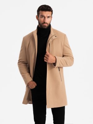 Płaszcz męski jesienny Ombre Clothing ze sklepu: ombre w kategorii: Płaszcze męskie - zdjęcie 2F79836-D9D-2071_127256