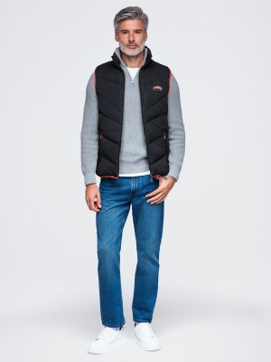 Kamizelka męska casualowa Ombre Clothing ze sklepu: ombre w kategorii: Kamizelki męskie - zdjęcie 2F79836-D9D-2071_127482