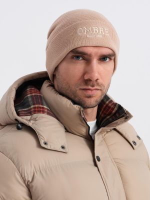 Ombre Clothing - Czapka zimowa męska ze sklepu: ombre w kategorii: Czapki zimowe męskie - zdjęcie 2F79836-D9D-2071_127608