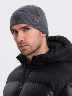 Czapka zimowa męska Ombre Clothing ze sklepu: ombre w kategorii: Czapki zimowe męskie - zdjęcie 2F79836-D9D-2071_127619