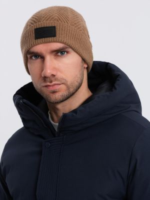 Ombre Clothing - Czapka zimowa męska ze sklepu: ombre w kategorii: Czapki zimowe męskie - zdjęcie 2F79836-D9D-2071_127633