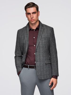 Marynarka męska Ombre Clothing ze sklepu: ombre w kategorii: Marynarki męskie - zdjęcie 2F79836-D9D-2071_127744
