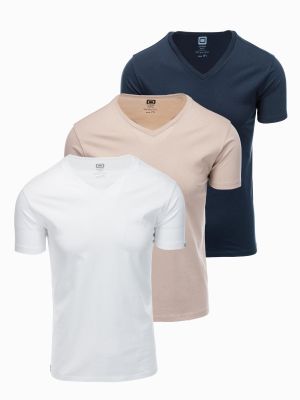 T-shirt męski casual Ombre Clothing ze sklepu: ombre w kategorii: T-shirty męskie - zdjęcie 2F79836-D9D-2071_127801