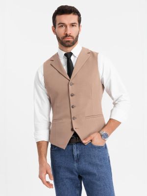 Kamizelka męska na jesień Ombre Clothing ze sklepu: ombre w kategorii: Kamizelki męskie - zdjęcie 2F79836-D9D-2071_128307