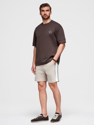 Ombre Clothing - Spodenki męskie sportowe ze sklepu: ombre w kategorii: Spodenki męskie - zdjęcie 2F79836-D9D-2071_128347