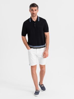Ombre Clothing - Spodenki męskie letnie ze sklepu: ombre w kategorii: Spodenki męskie - zdjęcie 2F79836-D9D-2071_128381