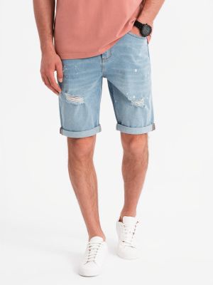 Ombre Clothing - Spodenki męskie casual ze sklepu: ombre w kategorii: Spodenki męskie - zdjęcie 2F79836-D9D-2071_128388