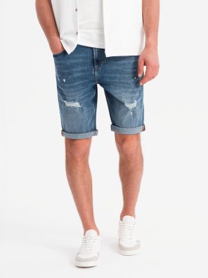 Ombre Clothing - Spodenki męskie casual ze sklepu: ombre w kategorii: Spodenki męskie - zdjęcie 2F79836-D9D-2071_128388