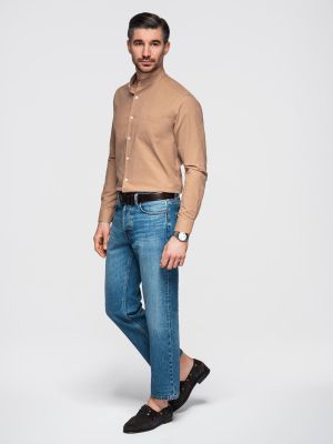 Koszula męska z kołnierzykiem button down Ombre Clothing ze sklepu: ombre w kategorii: Koszule męskie - zdjęcie 2F79836-D9D-2071_128398