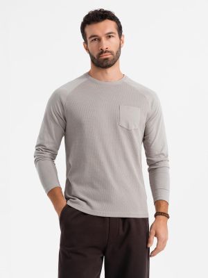 T-shirt męski casual Ombre Clothing ze sklepu: ombre w kategorii: T-shirty męskie - zdjęcie 2F79836-D9D-2071_128436