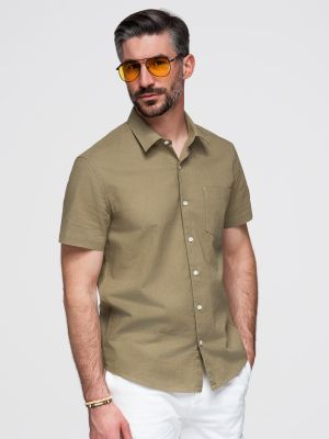 Ombre Clothing - Koszula męska na wiosnę ze sklepu: ombre w kategorii: Koszule męskie - zdjęcie 2F79836-D9D-2071_128465