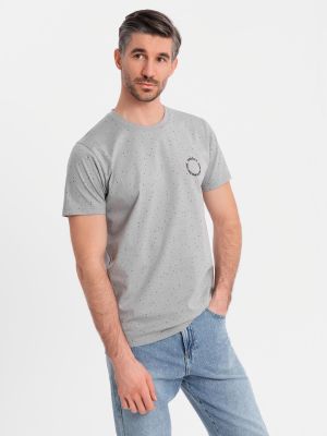 T-shirt męski wiosenny Ombre Clothing ze sklepu: ombre w kategorii: T-shirty męskie - zdjęcie 2F79836-D9D-2071_128521
