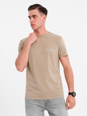 T-shirt męski na wiosnę Ombre Clothing ze sklepu: ombre w kategorii: T-shirty męskie - zdjęcie 2F79836-D9D-2071_128528