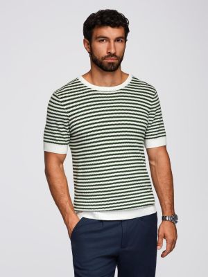 T-shirt męski Ombre Clothing ze sklepu: ombre w kategorii: T-shirty męskie - zdjęcie 2F79836-D9D-2071_128661