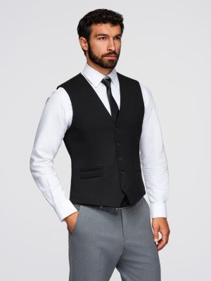 Kamizelka męska na jesień Ombre Clothing ze sklepu: ombre w kategorii: Kamizelki męskie - zdjęcie 2F79836-D9D-2071_128835