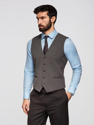 Kamizelka męska na jesień Ombre Clothing ze sklepu: ombre w kategorii: Kamizelki męskie - zdjęcie 2F79836-D9D-2071_128838