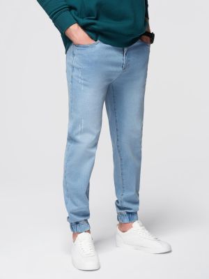 Ombre Clothing - Spodnie męskie jesienne ze sklepu: ombre w kategorii: Spodnie męskie - zdjęcie 2F79836-D9D-2071_128918