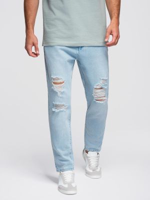 Ombre Clothing - Jeansy męskie ze sklepu: ombre w kategorii: Jeansy męskie - zdjęcie 2F79836-D9D-2071_128927