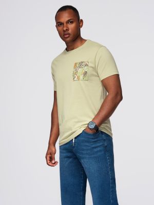 T-shirt męski młodzieżowy Ombre Clothing ze sklepu: ombre w kategorii: T-shirty męskie - zdjęcie 2F79836-D9D-2071_128990