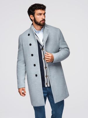 Ombre Clothing - Płaszcz męski ze sklepu: ombre w kategorii: Płaszcze męskie - zdjęcie 2F79836-D9D-2071_129013