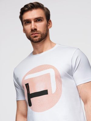 T-shirt męski wiosenny Ombre Clothing ze sklepu: ombre w kategorii: T-shirty męskie - zdjęcie 2F79836-D9D-2071_129051