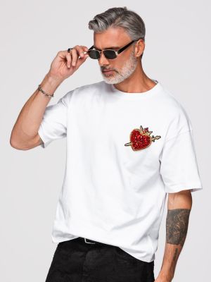 Ombre Clothing - T-shirt męski w stylu młodzieżowym ze sklepu: ombre w kategorii: T-shirty męskie - zdjęcie 2F79836-D9D-2071_129104