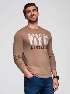 T-shirt męski jesienny Ombre Clothing ze sklepu: ombre w kategorii: T-shirty męskie - zdjęcie 2F79836-D9D-2071_129106