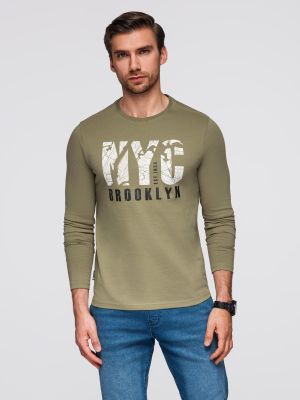 T-shirt męski jesienny Ombre Clothing ze sklepu: ombre w kategorii: T-shirty męskie - zdjęcie 2F79836-D9D-2071_129106