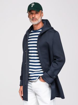 Płaszcz męski na jesień Ombre Clothing ze sklepu: ombre w kategorii: Płaszcze męskie - zdjęcie 2F79836-D9D-2071_129397