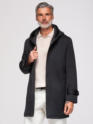 Płaszcz męski na jesień Ombre Clothing ze sklepu: ombre w kategorii: Płaszcze męskie - zdjęcie 2F79836-D9D-2071_129397