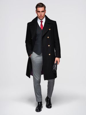 Płaszcz męski Ombre Clothing ze sklepu: ombre w kategorii: Płaszcze męskie - zdjęcie 2F79836-D9D-2071_129404