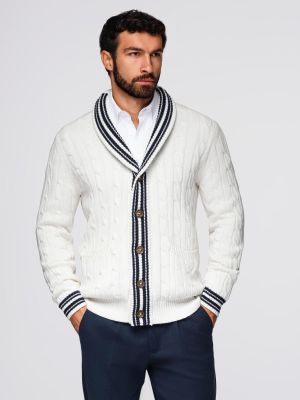 Sweter męski casual Ombre Clothing ze sklepu: ombre w kategorii: Swetry męskie - zdjęcie 2F79836-D9D-2071_129409
