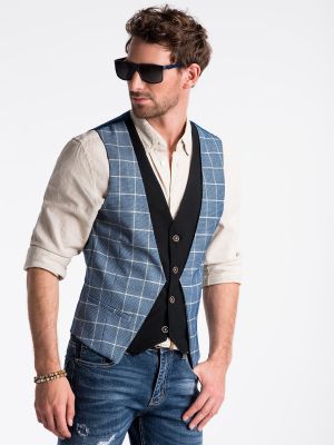 Kamizelka męska elegancka Ombre Clothing ze sklepu: ombre w kategorii: Kamizelki męskie - zdjęcie 2F79836-D9D-2071_13352