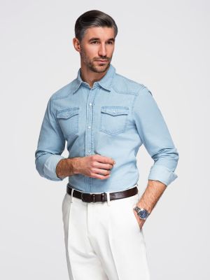 Koszula męska casual Ombre Clothing ze sklepu: ombre w kategorii: Koszule męskie - zdjęcie 2F79836-D9D-2071_133598