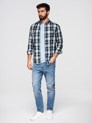 Ombre Clothing - Spodnie męskie ze sklepu: ombre w kategorii: Spodnie męskie - zdjęcie 2F79836-D9D-2071_133600
