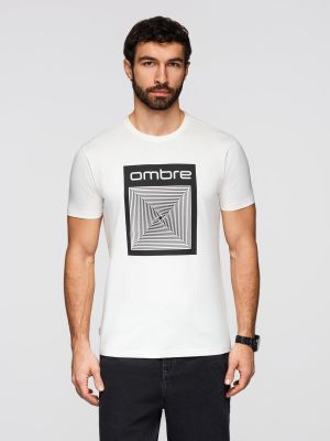 Ombre Clothing - T-shirt męski ze sklepu: ombre w kategorii: T-shirty męskie - zdjęcie 2F79836-D9D-2071_133704