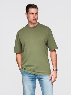 Ombre Clothing - T-shirt męski wiosenny ze sklepu: ombre w kategorii: T-shirty męskie - zdjęcie 2F79836-D9D-2071_133742