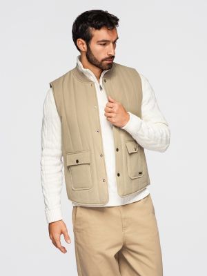 Kamizelka męska na jesień Ombre Clothing ze sklepu: ombre w kategorii: Kamizelki męskie - zdjęcie 2F79836-D9D-2071_138252
