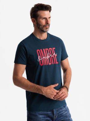 T-shirt męski na wiosnę Ombre Clothing ze sklepu: ombre w kategorii: T-shirty męskie - zdjęcie 2F79836-D9D-2071_144286