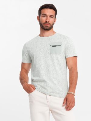 T-shirt męski casualowy Ombre Clothing ze sklepu: ombre w kategorii: T-shirty męskie - zdjęcie 2F79836-D9D-2071_144288