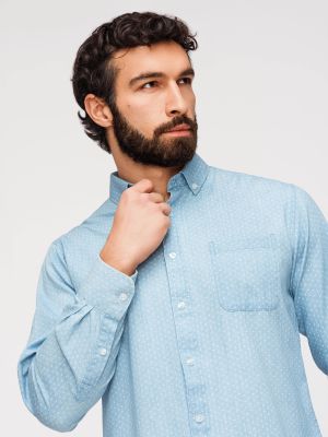 Ombre Clothing - Koszula męska casual ze sklepu: ombre w kategorii: Koszule męskie - zdjęcie 2F79836-D9D-2071_146575