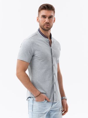 Koszula męska z kołnierzykiem button down Ombre Clothing ze sklepu: ombre w kategorii: Koszule męskie - zdjęcie 2F79836-D9D-2071_15024