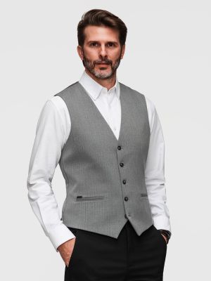 Kamizelka męska jesienna Ombre Clothing ze sklepu: ombre w kategorii: Kamizelki męskie - zdjęcie 2F79836-D9D-2071_151970